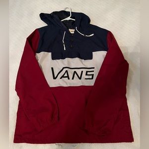 Old school vans windbreaker. Large.